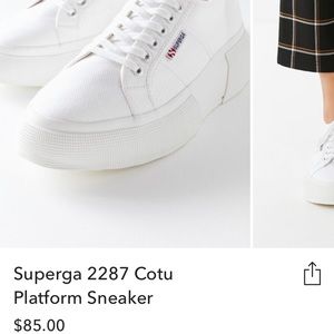 Superga platform sneaker